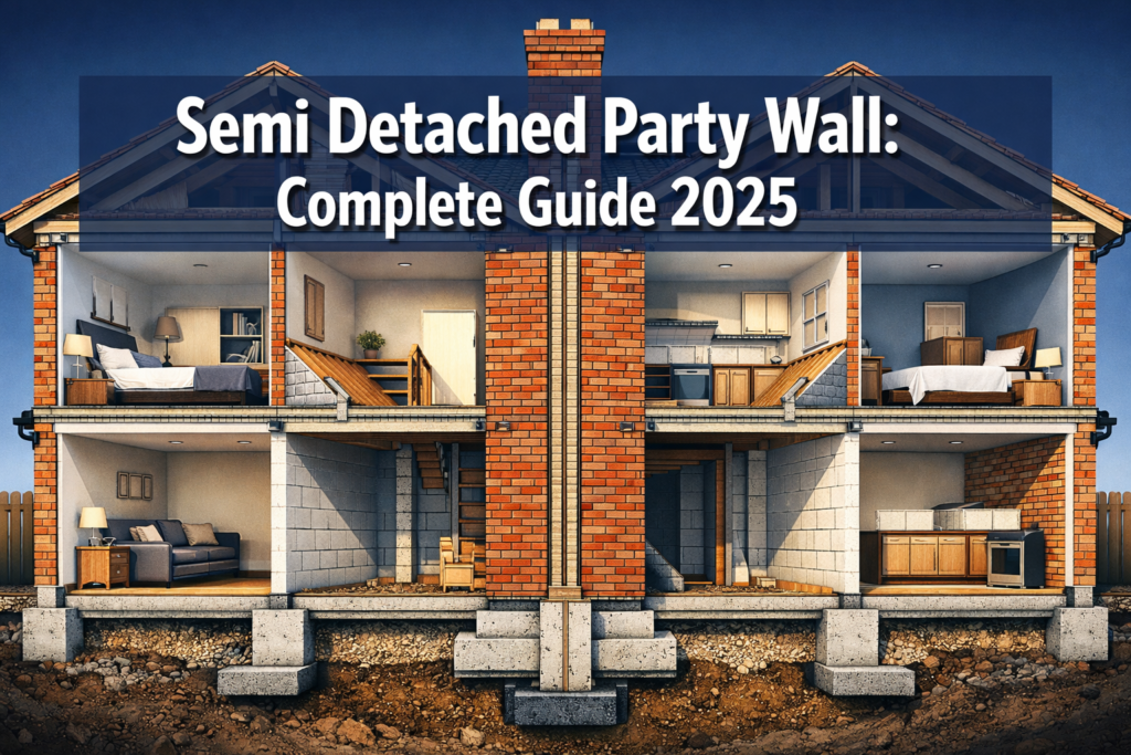 semi detached party wall