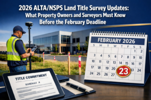 2026 ALTA/NSPS Land Title Survey Updates: What Property Owners and Surveyors Must Know Before the February Deadline