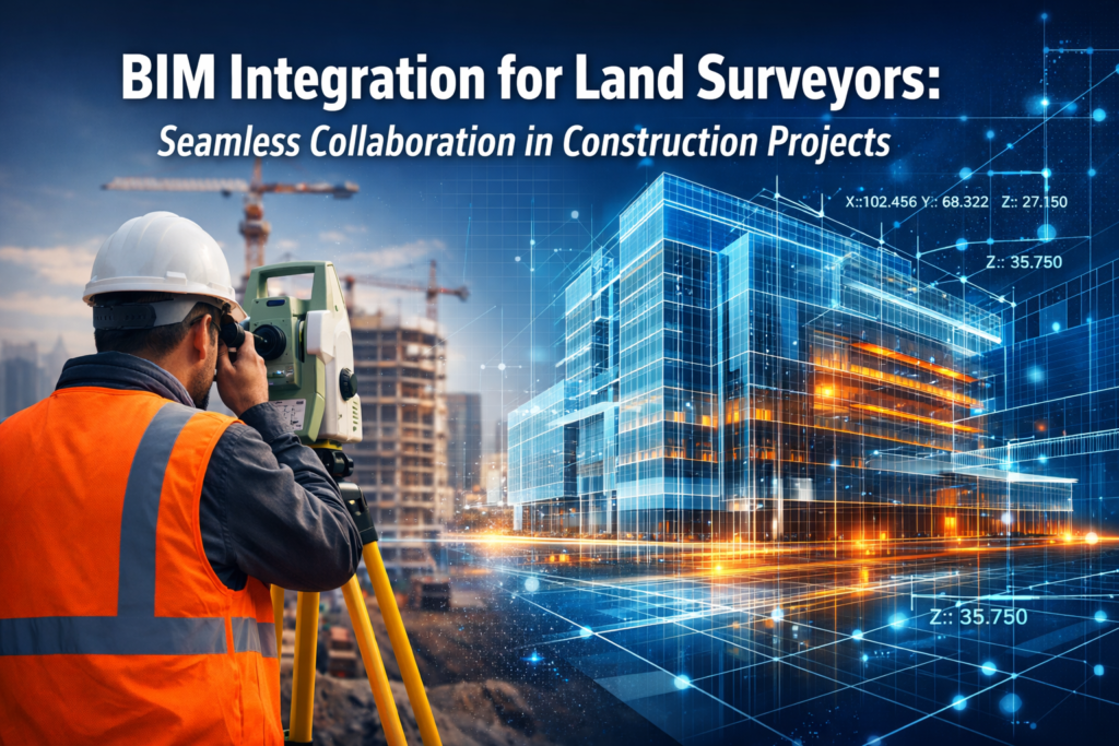 BIM Integration for Land Surveyors: Seamless Collaboration in Construction Projects