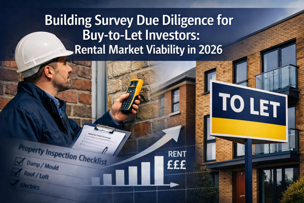 Building Survey Due Diligence for Buy-to-Let Investors: Assessing Rental Market Viability Amid Supply Constraints and Rising Rents in 2026