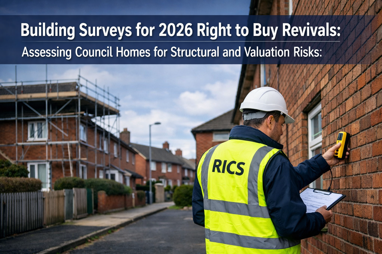 Building Surveys for 2026 Right to Buy Revivals: Assessing Council Homes for Structural and Valuation Risks