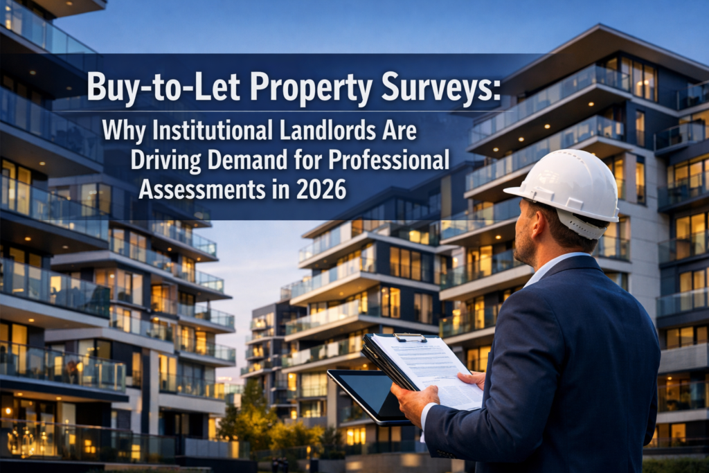 Buy-to-Let Property Surveys: Why Institutional Landlords Are Driving Demand for Professional Assessments in 2026