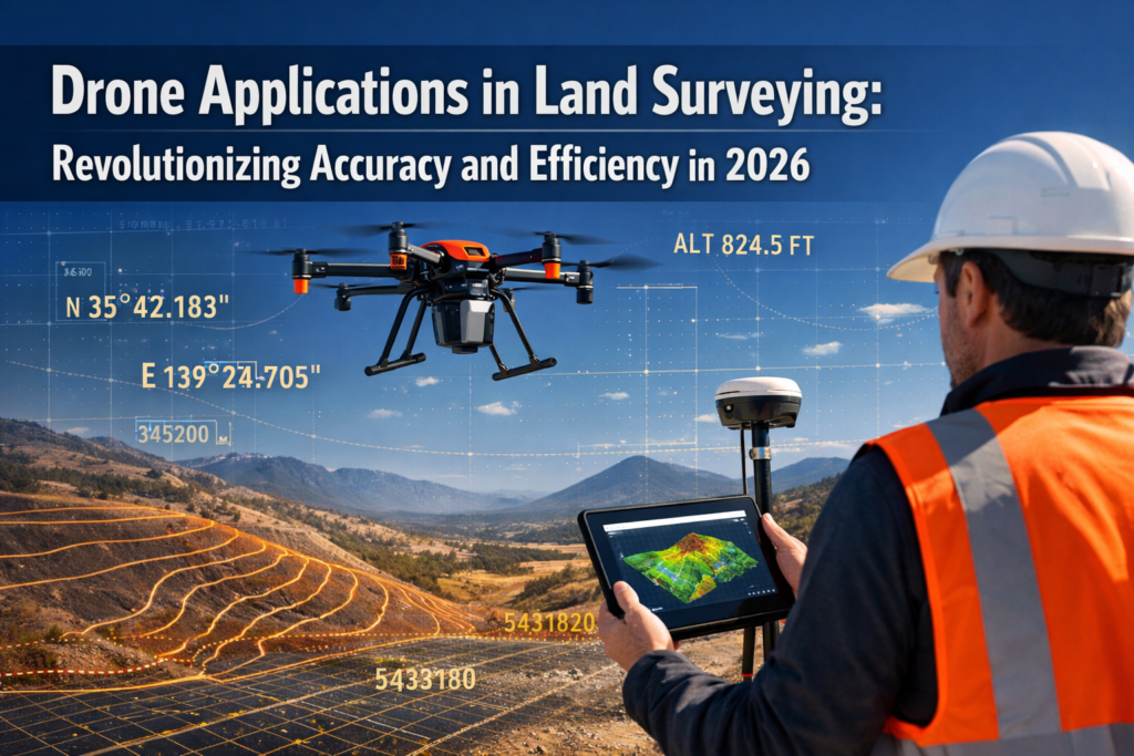 Drone Applications in Land Surveying: Revolutionizing Accuracy and Efficiency in 2026