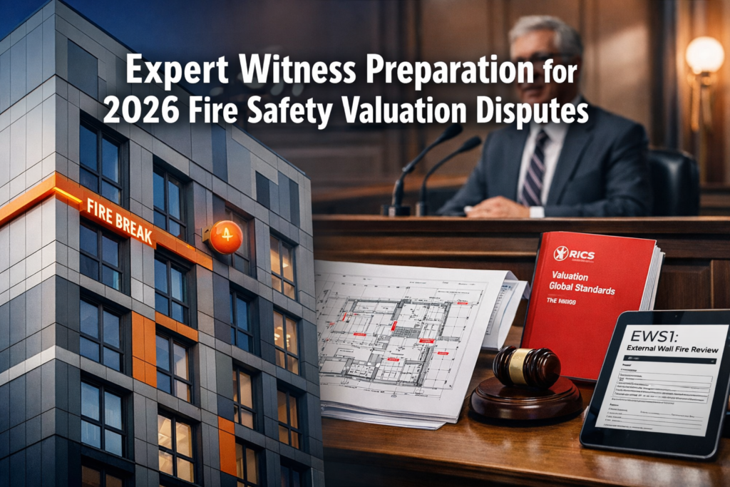 Expert Witness Preparation for 2026 Fire Safety Valuation Disputes: Post-Grenfell RICS Guidelines and Case Studies