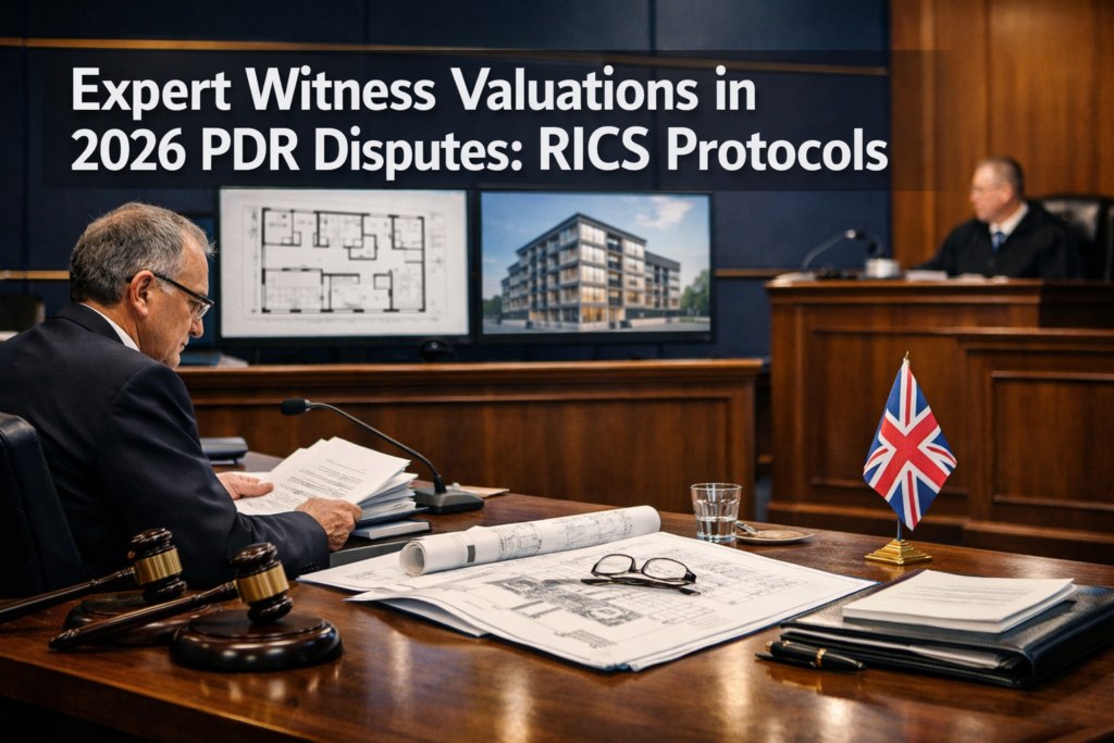 Expert Witness Valuations in 2026 Permitted Development Rights Disputes: RICS Protocols for PDR Expansions