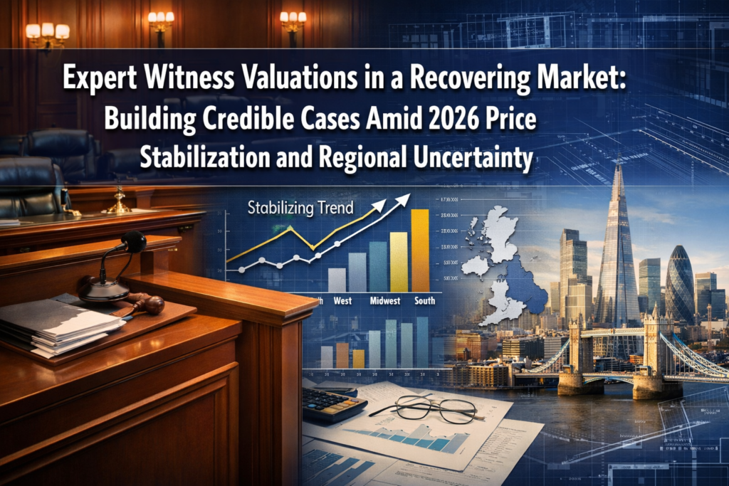 Expert Witness Valuations in a Recovering Market: Building Credible Cases Amid 2026 Price Stabilization and Regional Uncertainty