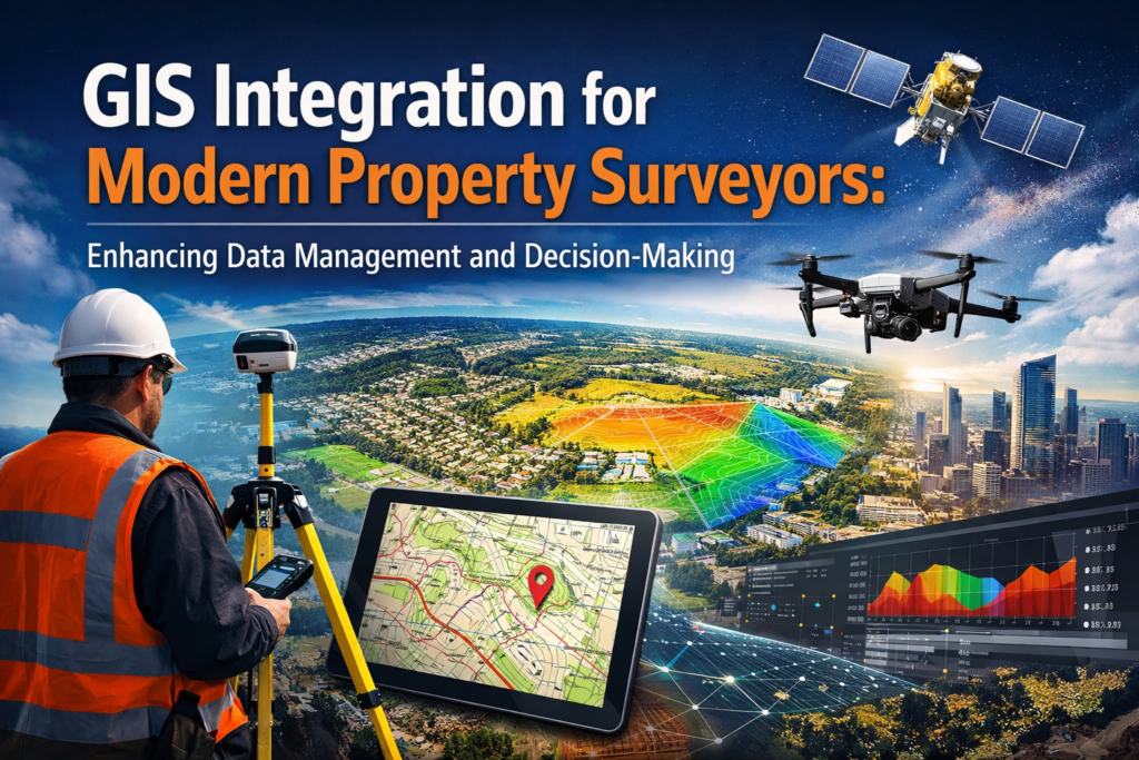 GIS Integration for Modern Property Surveyors: Enhancing Data Management and Decision-Making