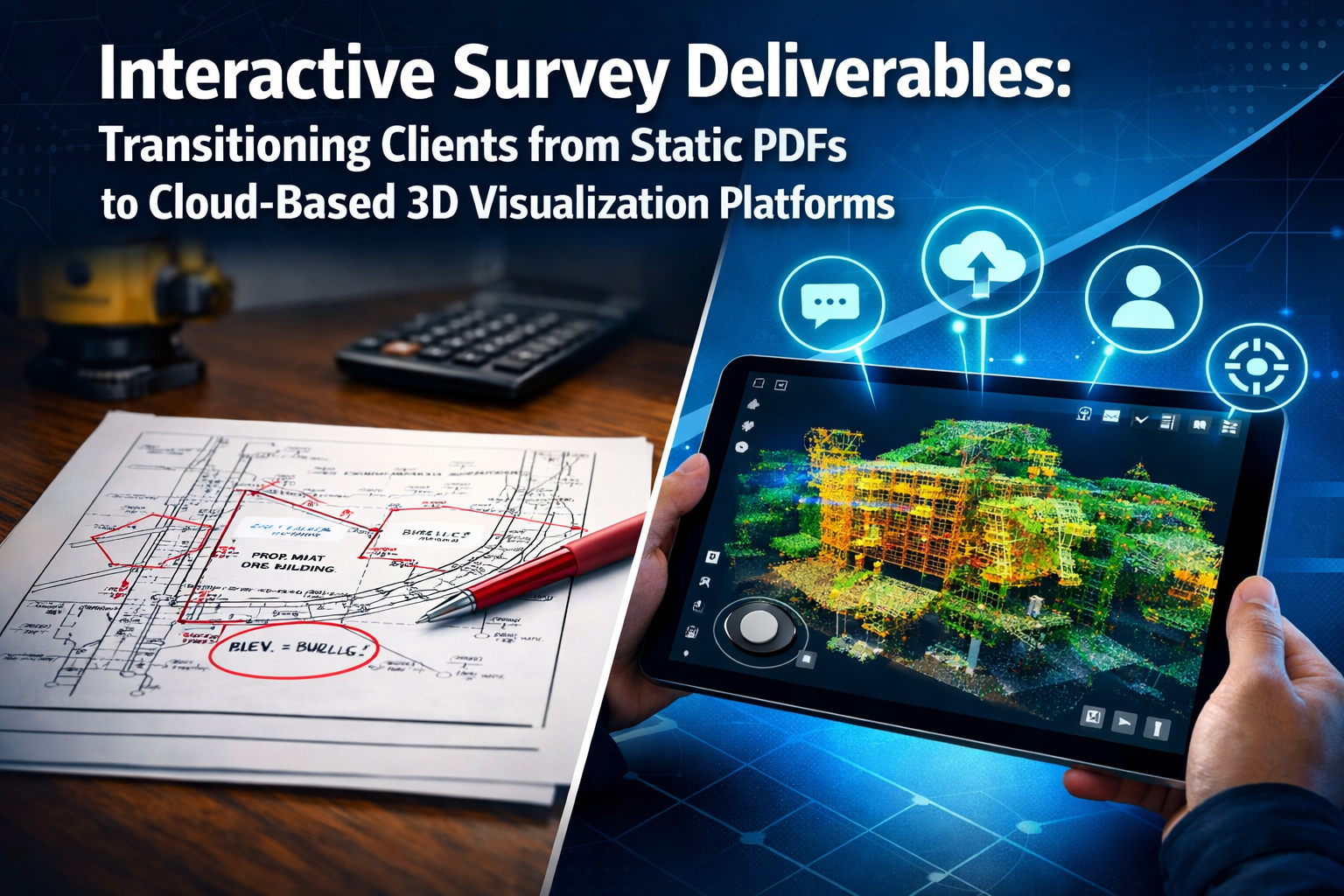 Interactive Survey Deliverables: Transitioning Clients from Static PDFs to Cloud-Based 3D Visualization Platforms