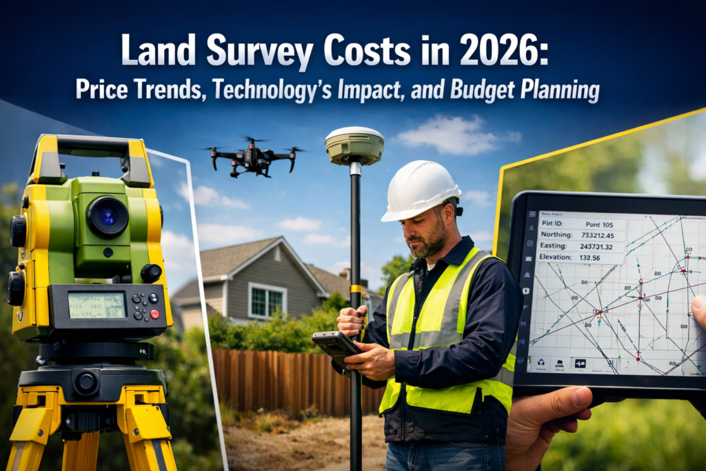 Land Survey Costs in 2026: Price Trends, Technology's Impact, and Budget Planning for Property Owners