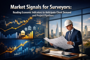 Market Signals for Surveyors: Reading Economic Indicators to Anticipate Client Demand and Project Pipelines
