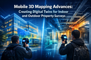 Mobile 3D Mapping Advances: Creating Digital Twins for Indoor and Outdoor Property Surveys