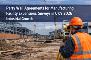 Party Wall Agreements for Manufacturing Facility Expansions: Surveys in UK's 2026 Industrial Growth