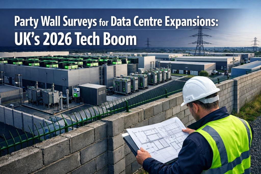 Party Wall Surveys for Data Centre Expansions: Securing Agreements in UK's 2026 Tech Infrastructure Boom