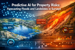 Predictive AI for Property Risks: Forecasting Floods and Landslides in Surveys