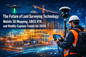 The Future of Land Surveying Technology: Mobile 3D Mapping, GNSS RTK, and Reality Capture Trends for 2026