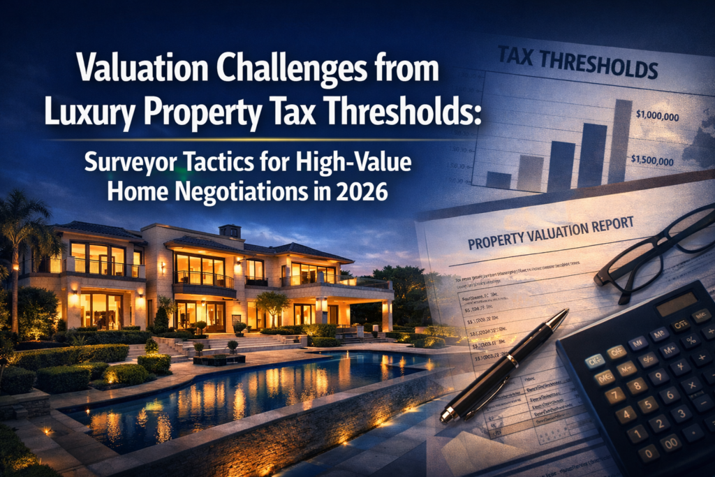 Valuation Challenges from Luxury Property Tax Thresholds: Surveyor Tactics for High-Value Home Negotiations in 2026