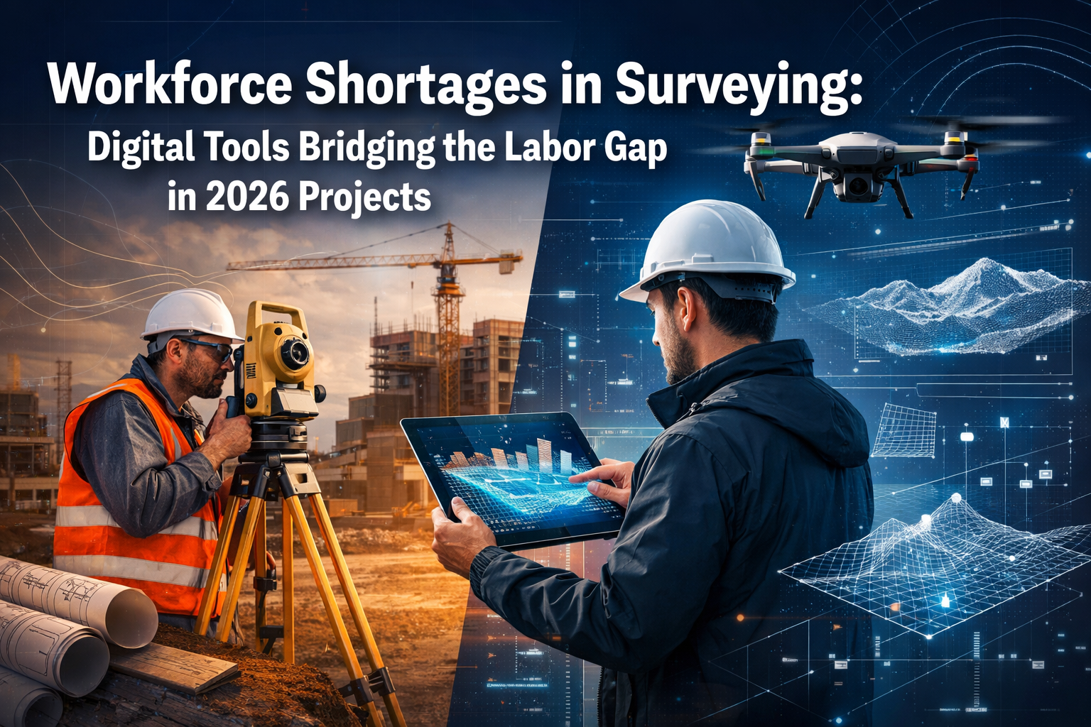 Workforce Shortages in Surveying: Digital Tools Bridging the Labor Gap in 2026 Projects