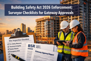 Building Safety Act 2026 Enforcement: Surveyor Checklists for Gateway Approvals and Higher-Risk Buildings