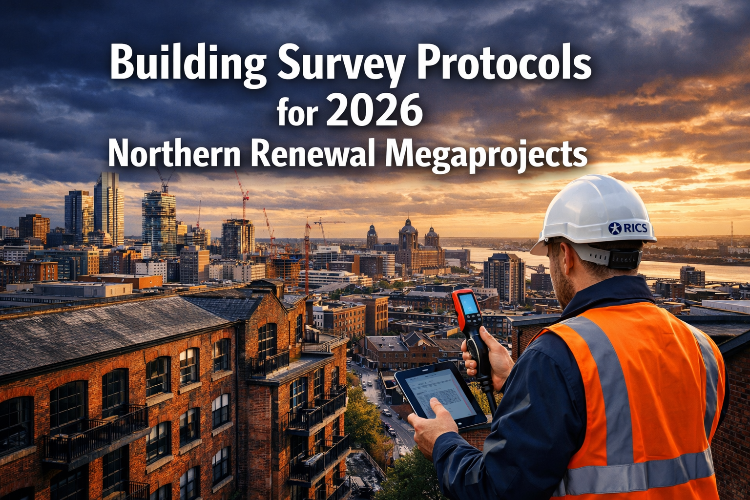 Building Survey Protocols for 2026 Northern Renewal Megaprojects: RICS Guidance on Structural Assessments in Manchester and Liverpool Booms