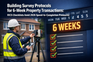 Building Survey Protocols for 6-Week Property Transactions: RICS Checklists Amid 2026 Speed-to-Completion Pressures