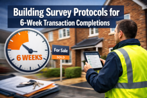 Building Survey Protocols for 6-Week Transaction Completions: RICS Checklists Amid 2026 Certainty Push