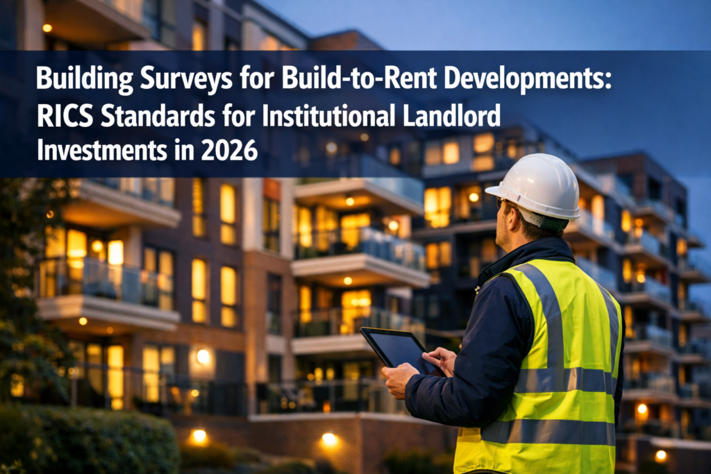 Building Surveys for Build-to-Rent Developments: RICS Standards for Institutional Landlord Investments in 2026