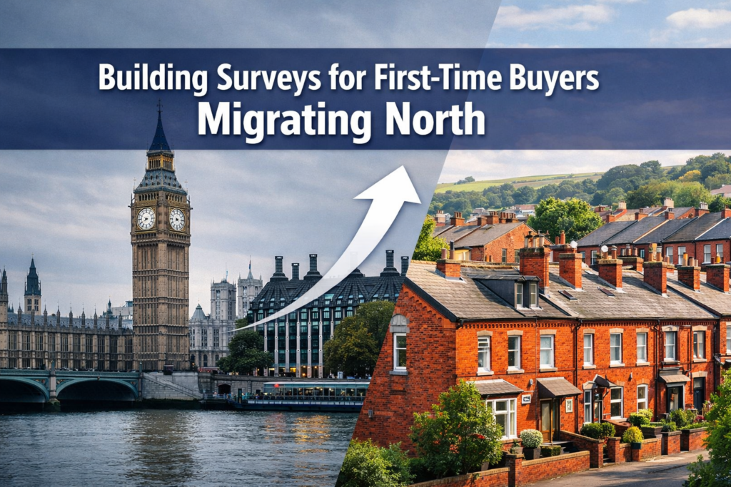 Building Surveys for First-Time Buyers Migrating North: Capturing Opportunities as London and South East Affordability Pressures Mount