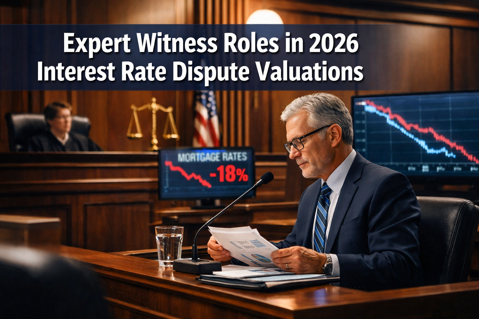 Expert Witness Roles in 2026 Interest Rate Dispute Valuations: Building Cases as Mortgage Expectations Soften to -18%