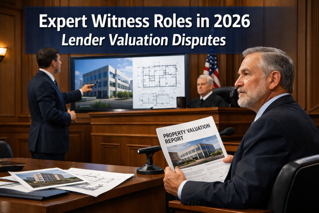 Expert Witness Roles in 2026 Lender Valuation Disputes: Evidence Standards Amid Rising Transactions