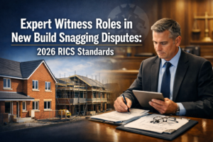 Expert Witness Roles in New Build Snagging Disputes: Building Cases with 2026 RICS Home Survey Standard Updates