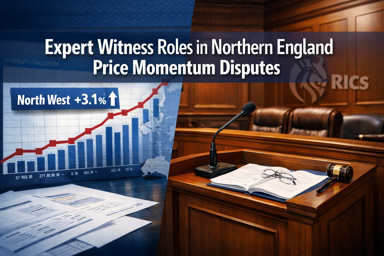 Expert Witness Roles in Northern England Price Momentum Disputes: Building Cases from RICS January 2026 Data