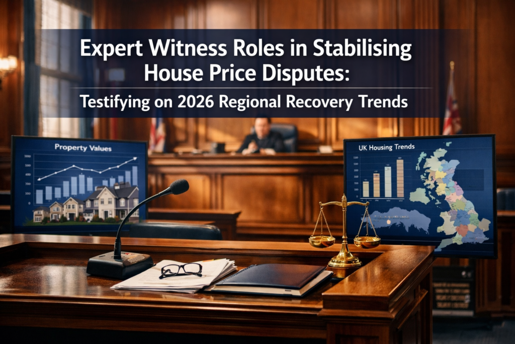 Expert Witness Roles in Stabilising House Price Disputes: Testifying on 2026 Regional Recovery Trends