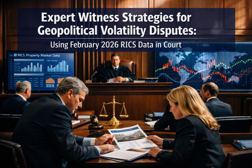 Expert Witness Strategies for Geopolitical Volatility Disputes: Using February 2026 RICS Data in Court