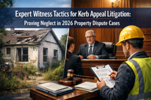 Expert Witness Tactics for Kerb Appeal Litigation: Proving Neglect in 2026 Property Dispute Cases