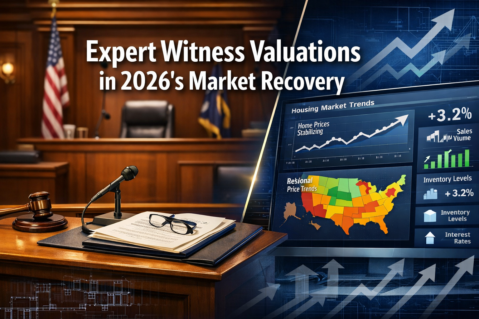Expert Witness Valuations in 2026's Market Recovery: Building Court-Ready Cases Amid Stabilizing Prices and Regional Divergence