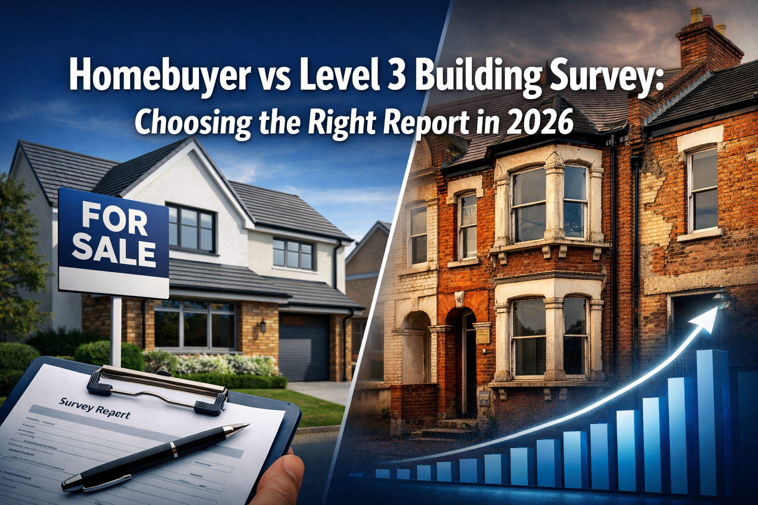 Homebuyer vs Level 3 Building Survey: How to Choose the Right Report in a Recovering UK Market