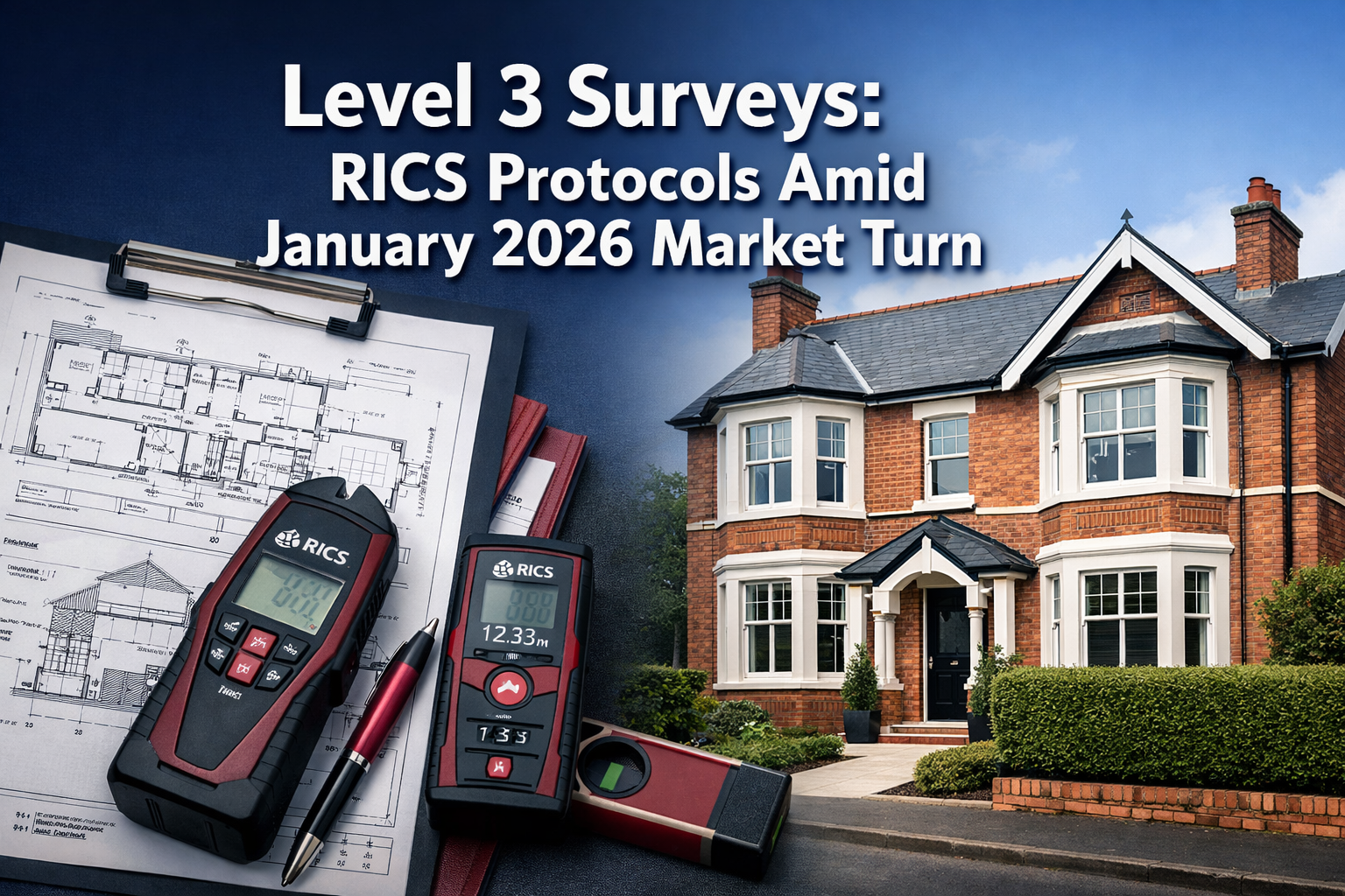 Level 3 Surveys for Upticking New Buyer Enquiries: RICS Protocols Amid January 2026 Market Turn