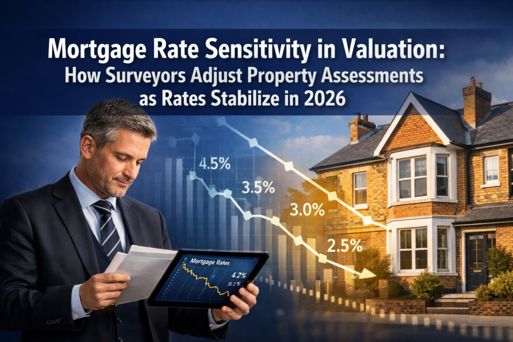 Mortgage Rate Sensitivity in Valuation: How Surveyors Adjust Property Assessments as Rates Stabilize in 2026