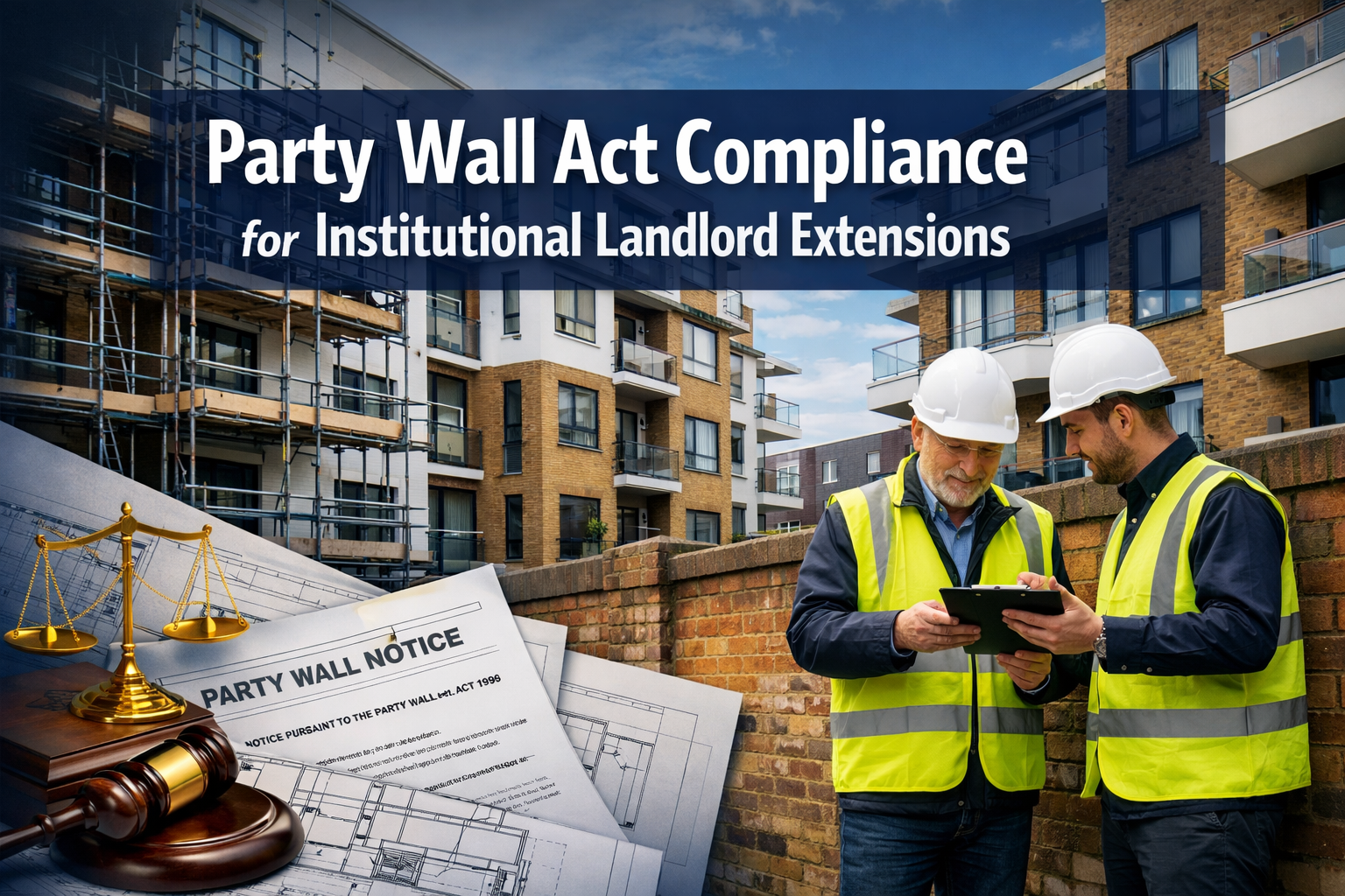 Party Wall Act Compliance for Institutional Landlord Extensions and Refurbishments: Managing Agreements in 2026's Professional Investor Boom