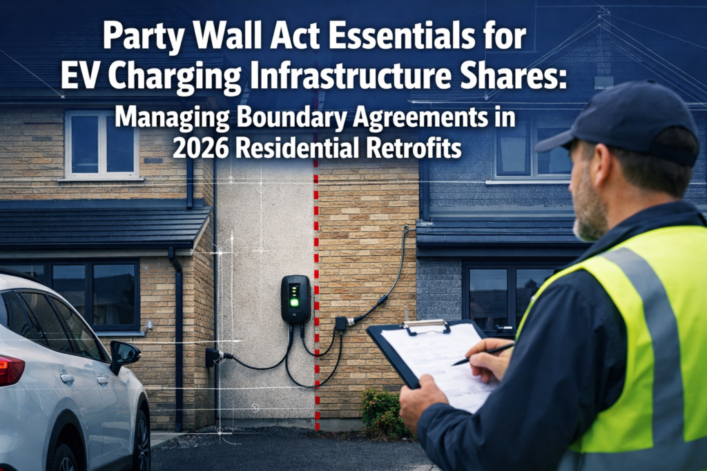 Party Wall Act Essentials for EV Charging Infrastructure Shares: Managing Boundary Agreements in 2026 Residential Retrofits