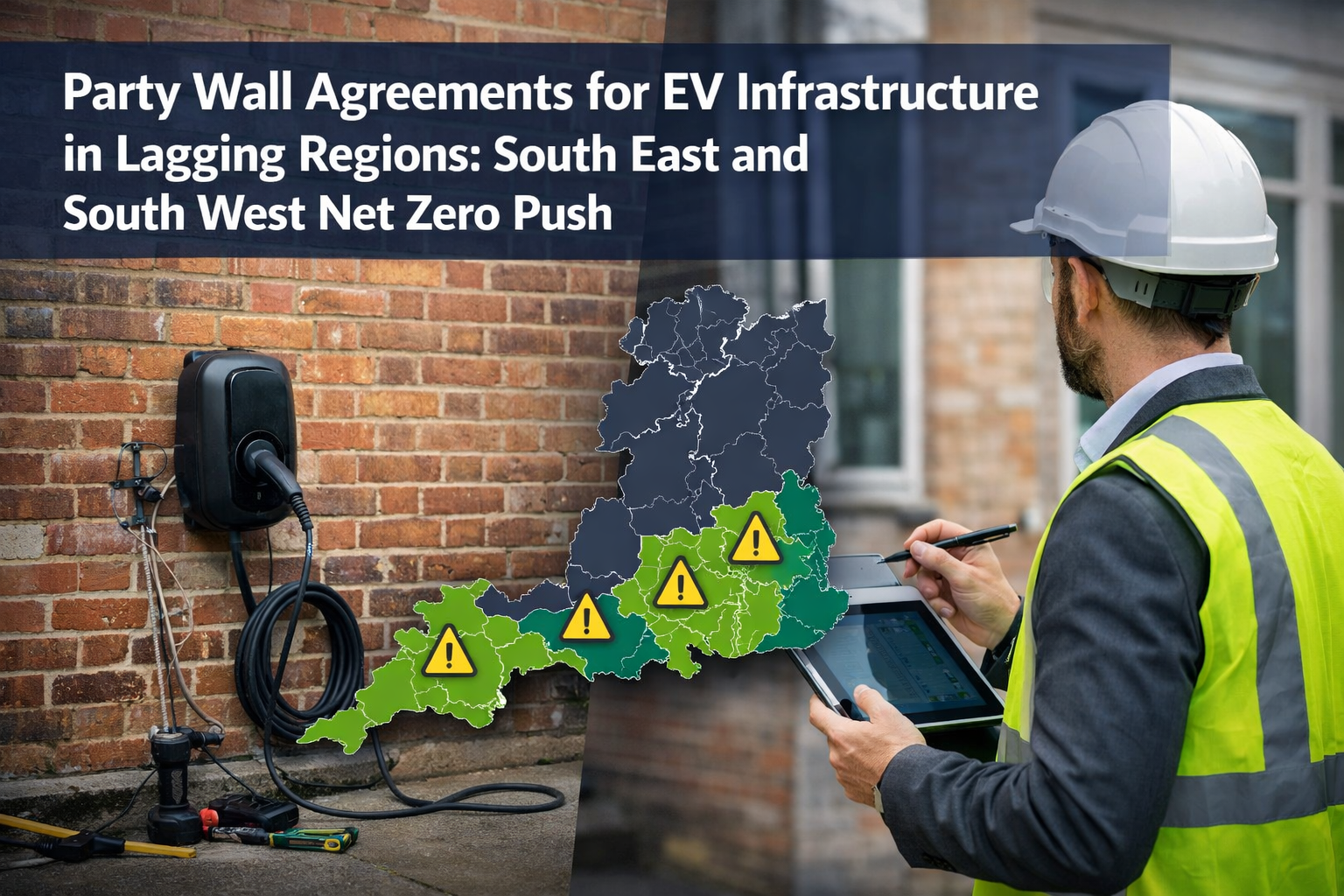 Party Wall Agreements for EV Infrastructure in Lagging Regions: Surveys for South East and South West Net Zero Push