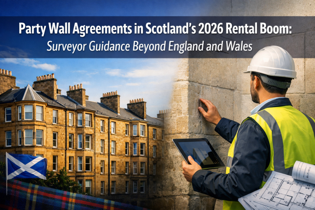 Party Wall Agreements in Scotland's 2026 Rental Boom: Surveyor Guidance Beyond England and Wales