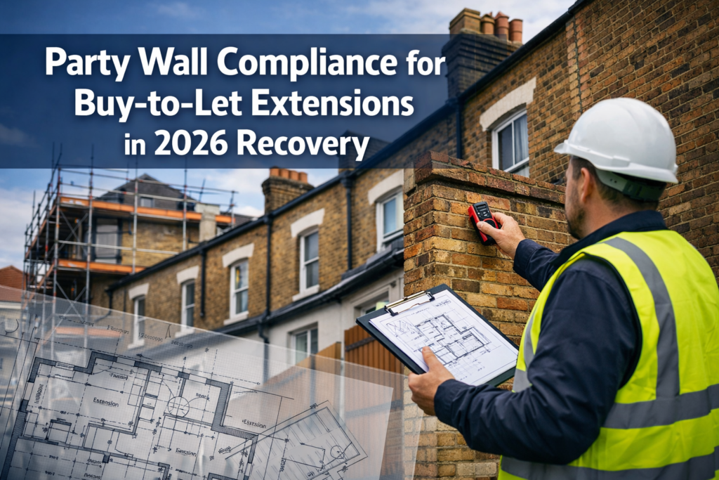 Party Wall Compliance for Buy-to-Let Extensions in 2026 Recovery: Surveyor Essentials for Investor Projects