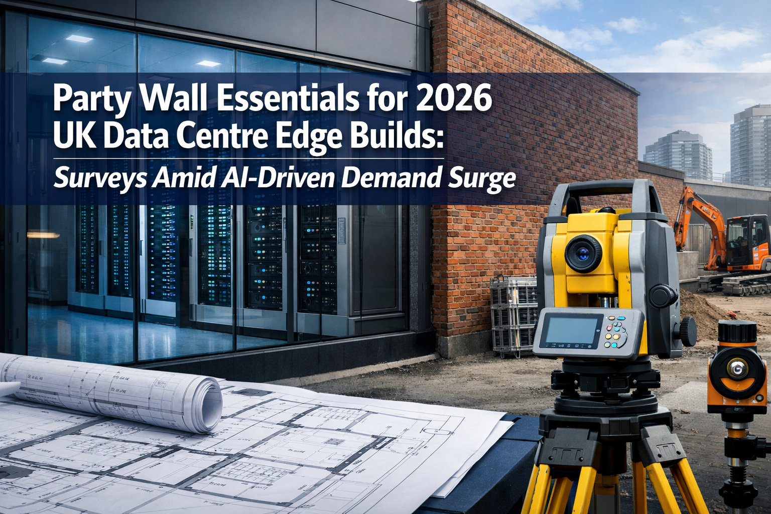 Party Wall Essentials for 2026 UK Data Centre Edge Builds: Surveys Amid AI-Driven Demand Surge