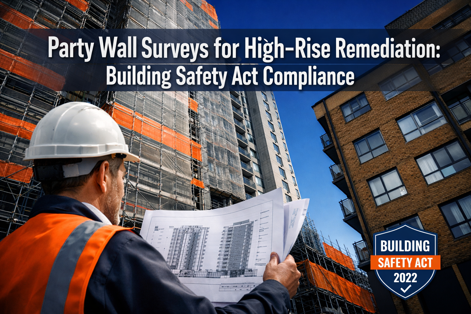 Party Wall Surveys for High-Rise Remediation Projects: Navigating Building Safety Act Noticing Requirements
