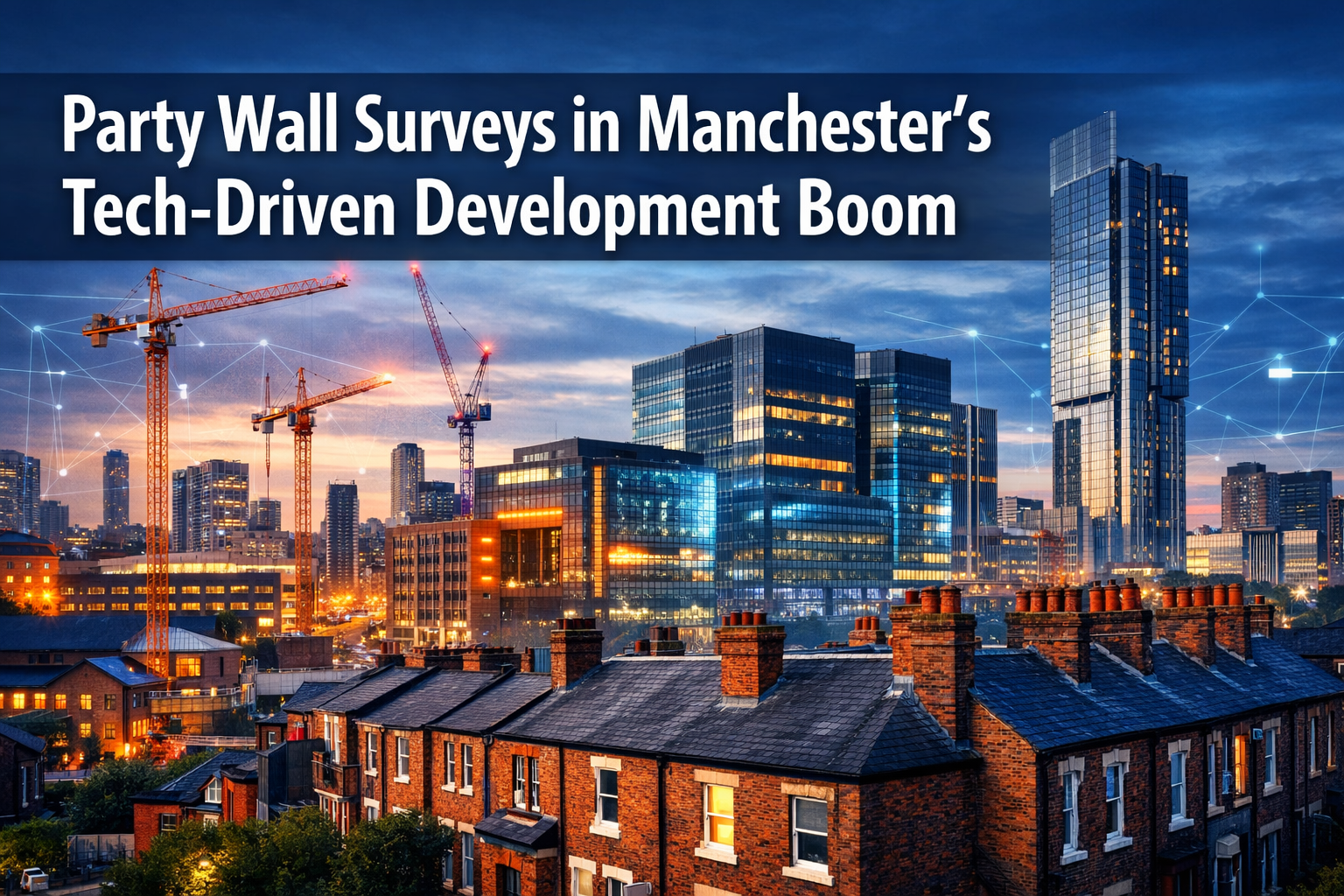 Party Wall Surveys in Manchester's Tech-Driven Development Boom: RICS Protocols for AI-Hub Expansion