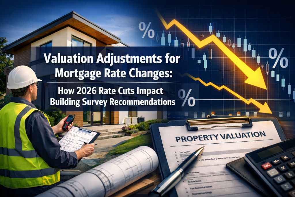 Valuation Adjustments for Mortgage Rate Changes: How 2026 Rate Cuts Impact Building Survey Recommendations