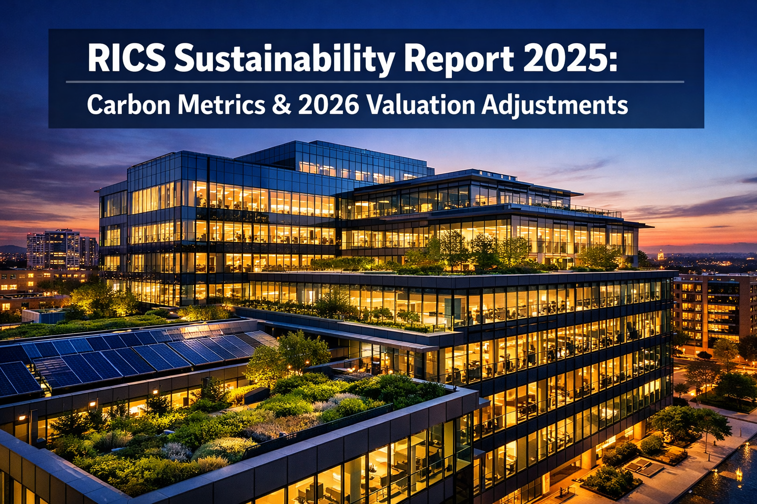 Applying RICS Sustainability Report 2025 to 2026 Valuations: Carbon Metrics and Market Caution Adjustments