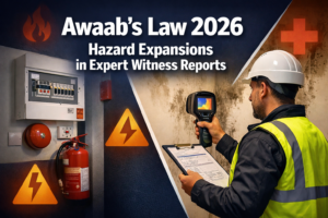 Awaab’s Law 2026 Hazard Expansions in Expert Witness Reports: Protocols for Electrical, Fire, and Hygiene Disputes