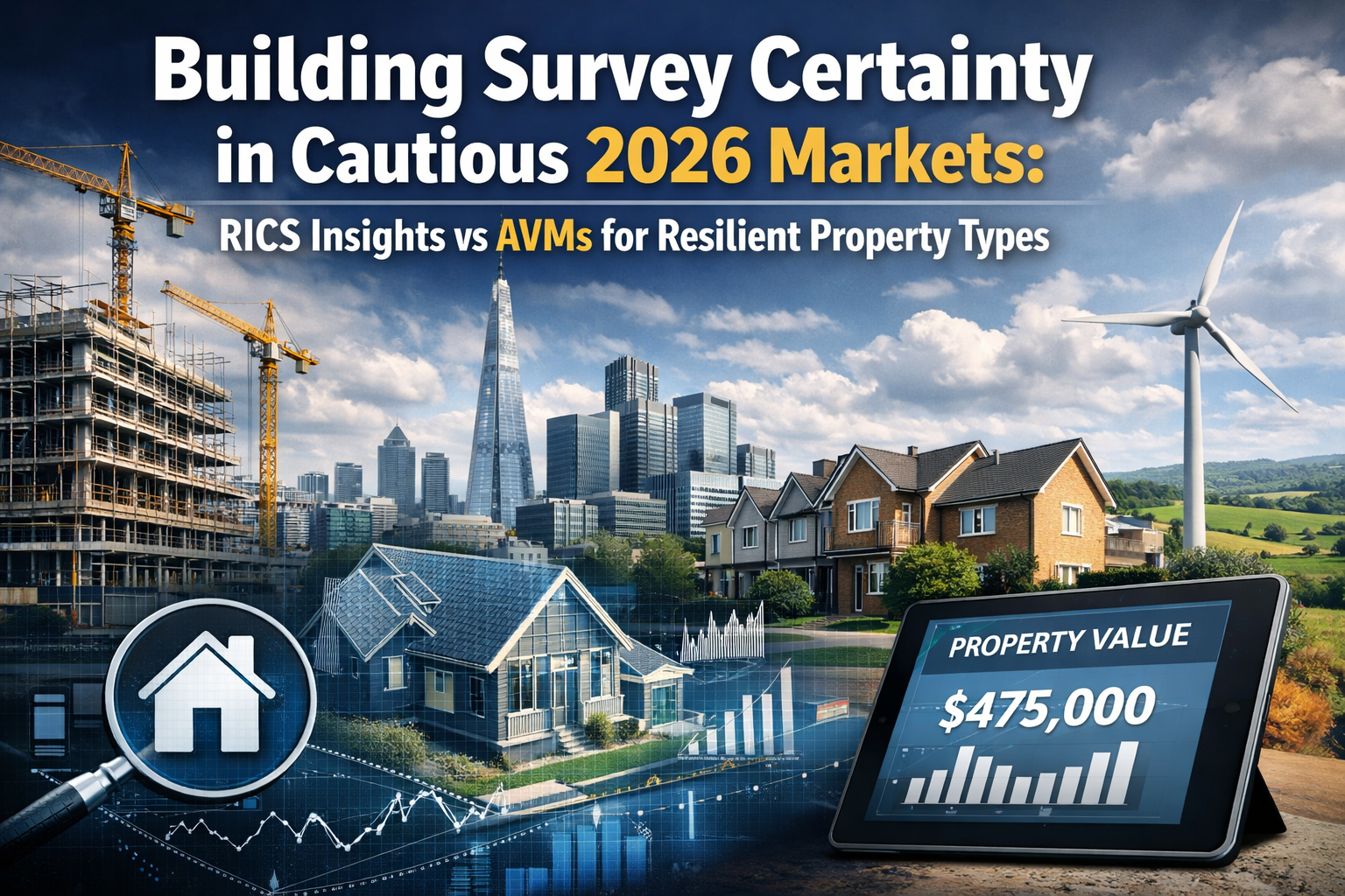 Building Survey Certainty in Cautious 2026 Markets: RICS Insights vs AVMs for Resilient Property Types